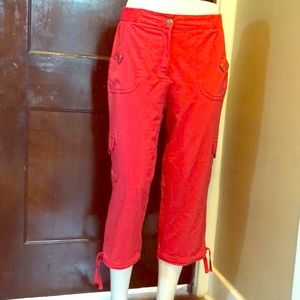 Chico’s Zenergy Coral Pants Size 6